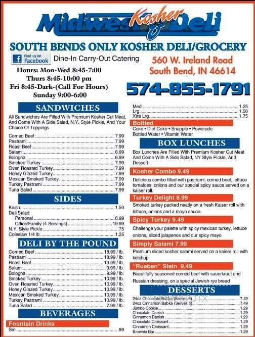 /380187211/Midwest-Kosher-Deli-South-Bend-IN - South Bend, IN
