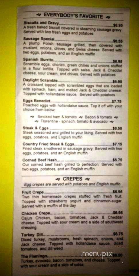 Breakfast Club of Tuskawilla - Oviedo, FL menu_pic