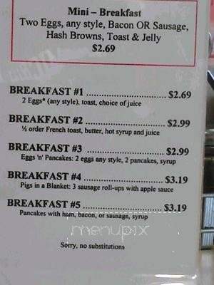 Sam's place - Belleville, MI menu_pic