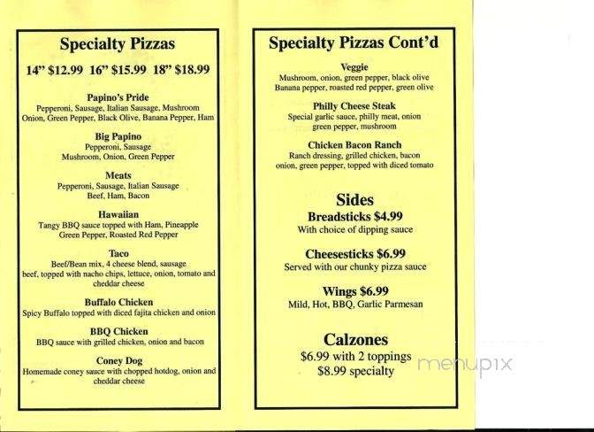 /380188856/Papinos-Pizza-Decatur-IN - Decatur, IN