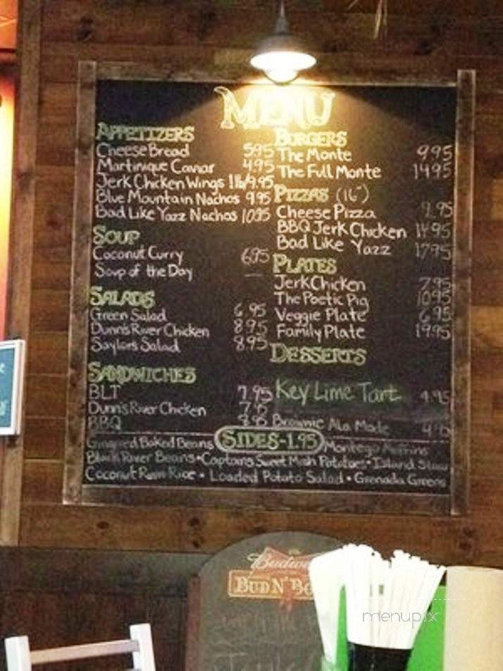 Montego's Caribbean Cafe Bar - Mobile, AL menu_pic