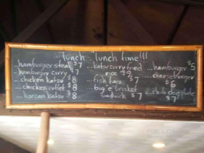 Dave's Plate and Coffee Shack - Waikoloa, HI menu_pic