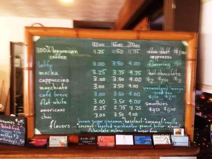 Dave's Plate and Coffee Shack - Waikoloa, HI menu_pic
