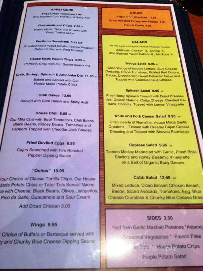 Stadium Club Sports Bistro - Rancho Mirage, CA menu_pic