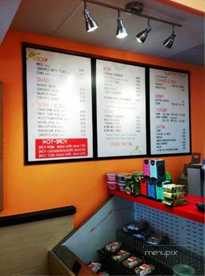 Obento - Denver, CO menu_pic