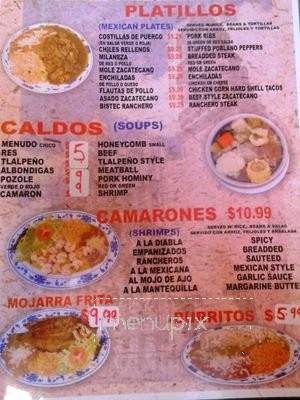 El Maguey - Salt Lake City, UT menu_pic