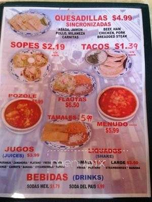 El Maguey - Salt Lake City, UT menu_pic