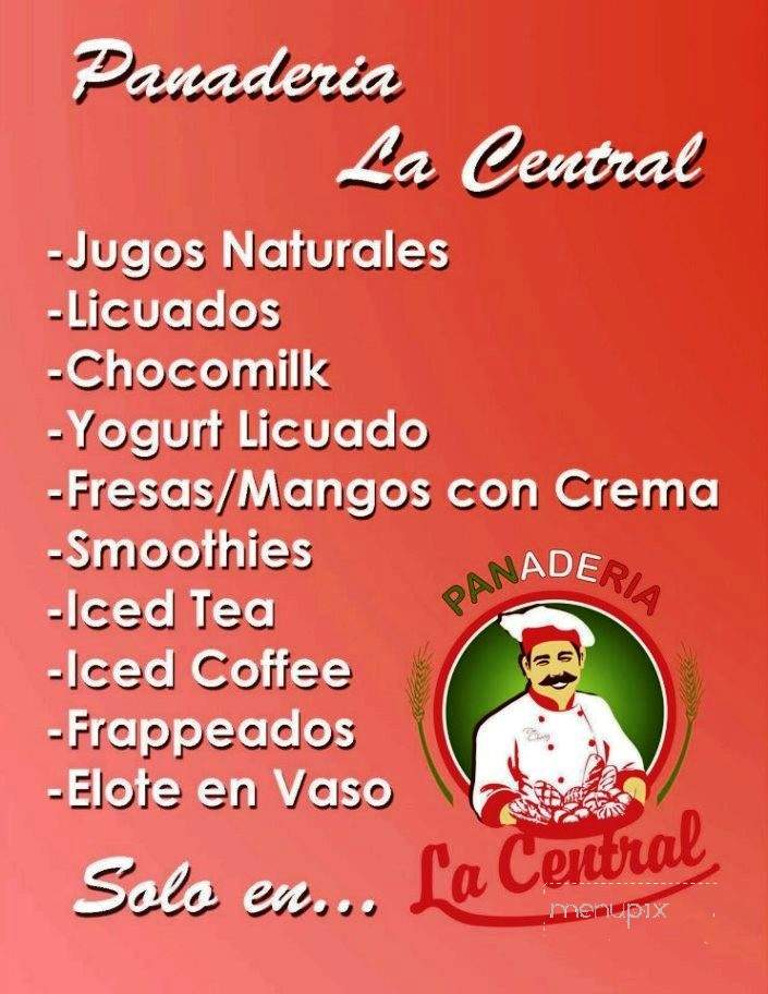 /380191296/Panaderia-la-Central-Menu-Avondale-AZ - Avondale, AZ