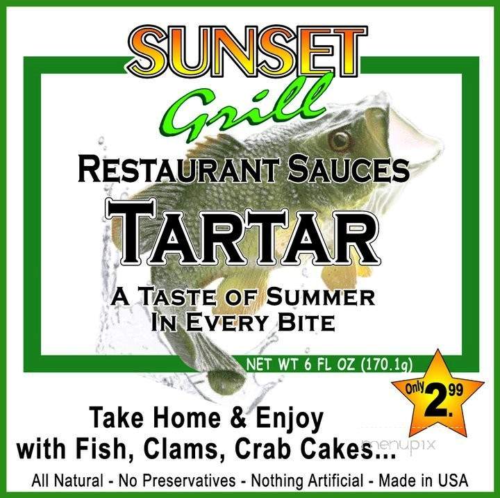 Sunset Grill - Summersville, WV menu_pic