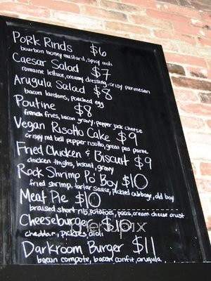 Darkroom - West Hollywood, CA menu_pic