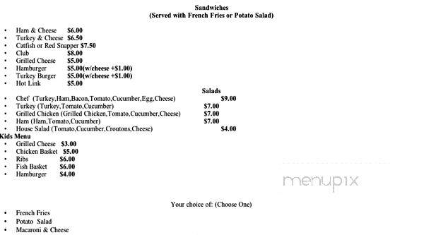 Soul Food Cafe - Las Vegas, NV menu_pic