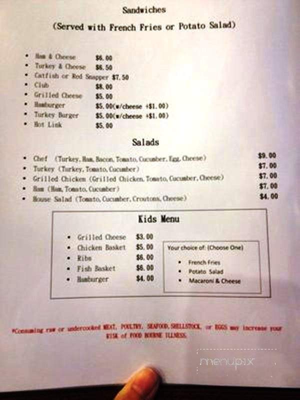 Soul Food Cafe - Las Vegas, NV menu_pic
