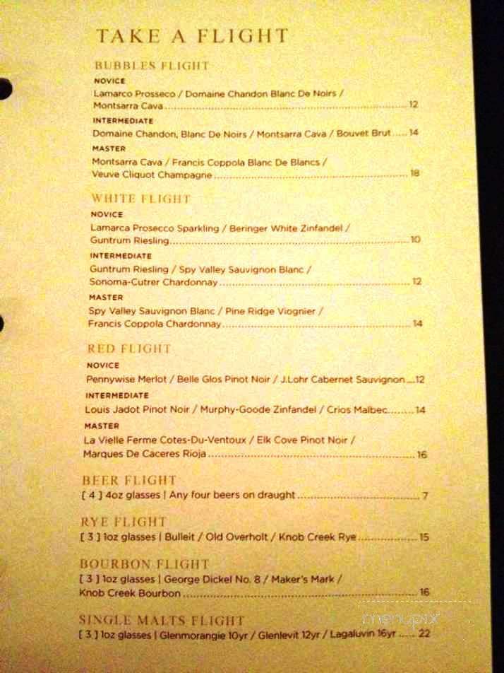 Library Lounge - Jackson, MS menu_pic