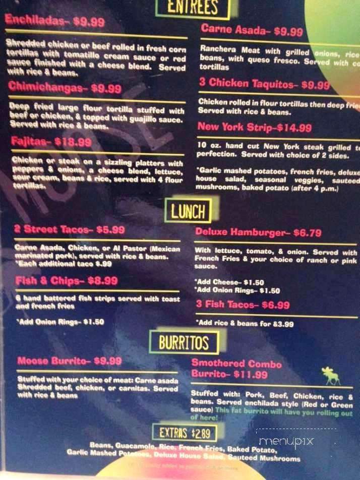 Senor Moose - Payson, UT menu_pic