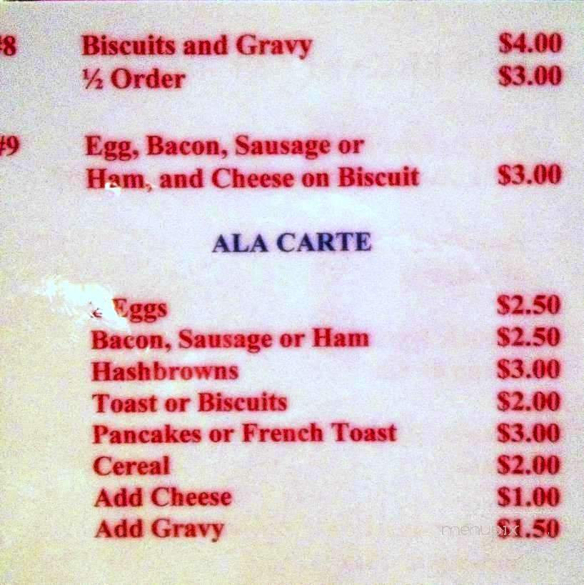 TR's Sports Bar & Grille - Clive, IA menu_pic