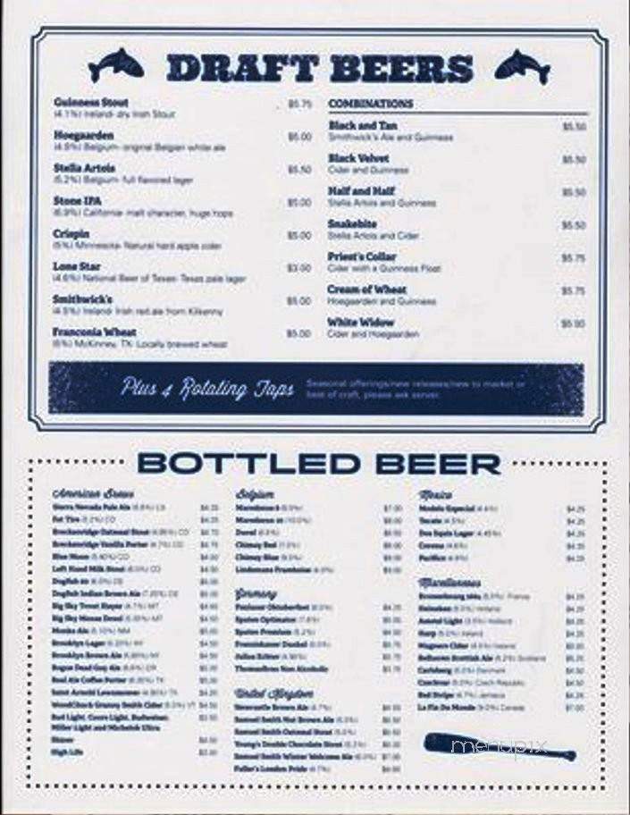 Lake House - Dallas, TX menu_pic