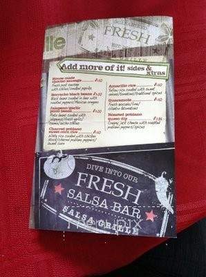 Salsa Grille - Fort Wayne, IN menu_pic