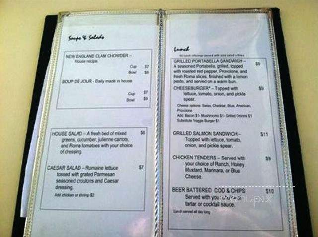 VIA Birch Bay Cafe and Bistro - Blaine, WA menu_pic