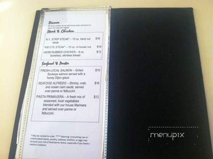 VIA Birch Bay Cafe and Bistro - Blaine, WA menu_pic