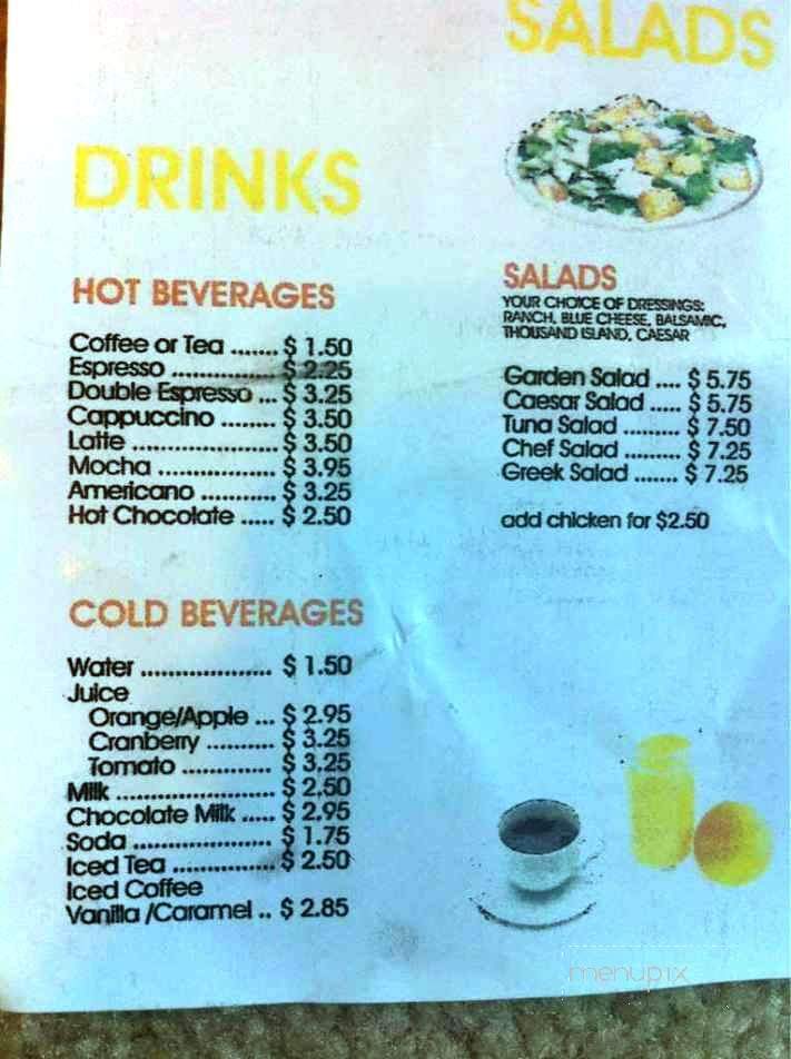 8th Street Cafe - Atlantic City, NJ menu_pic