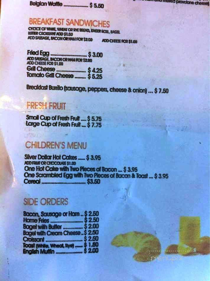 8th Street Cafe - Atlantic City, NJ menu_pic