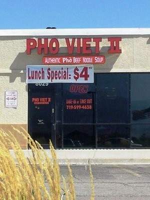 Pho Viet II - Colorado Springs, CO menu_pic