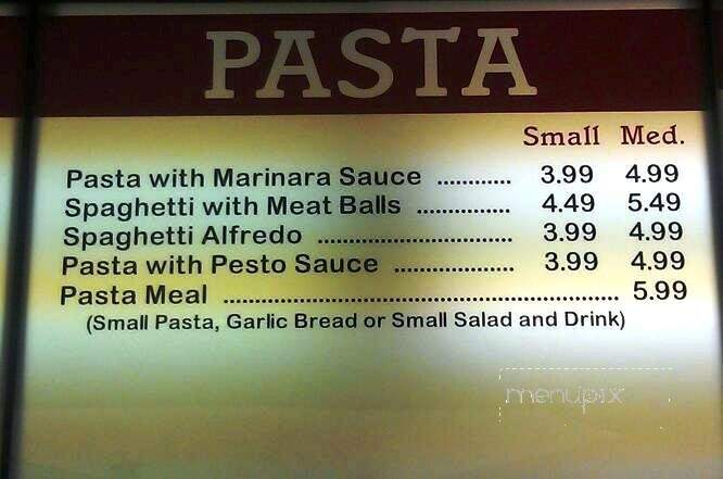 Piccola Pizzeria - Dalton, GA menu_pic