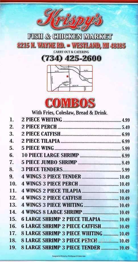 /380193374/Krispys-Fish-and-Chicken-Market-Westland-MI - Westland, MI