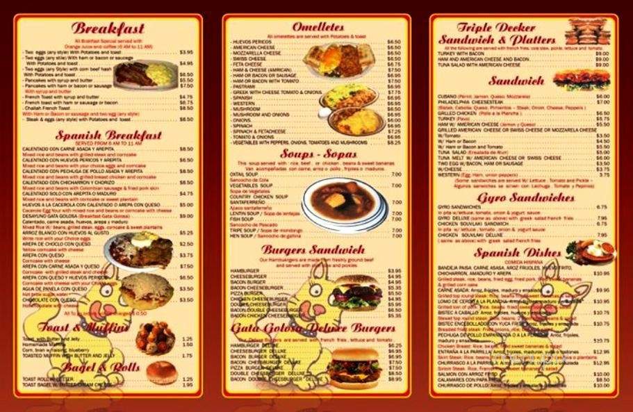 La Gata Golosa - Elmhurst, NY menu_pic