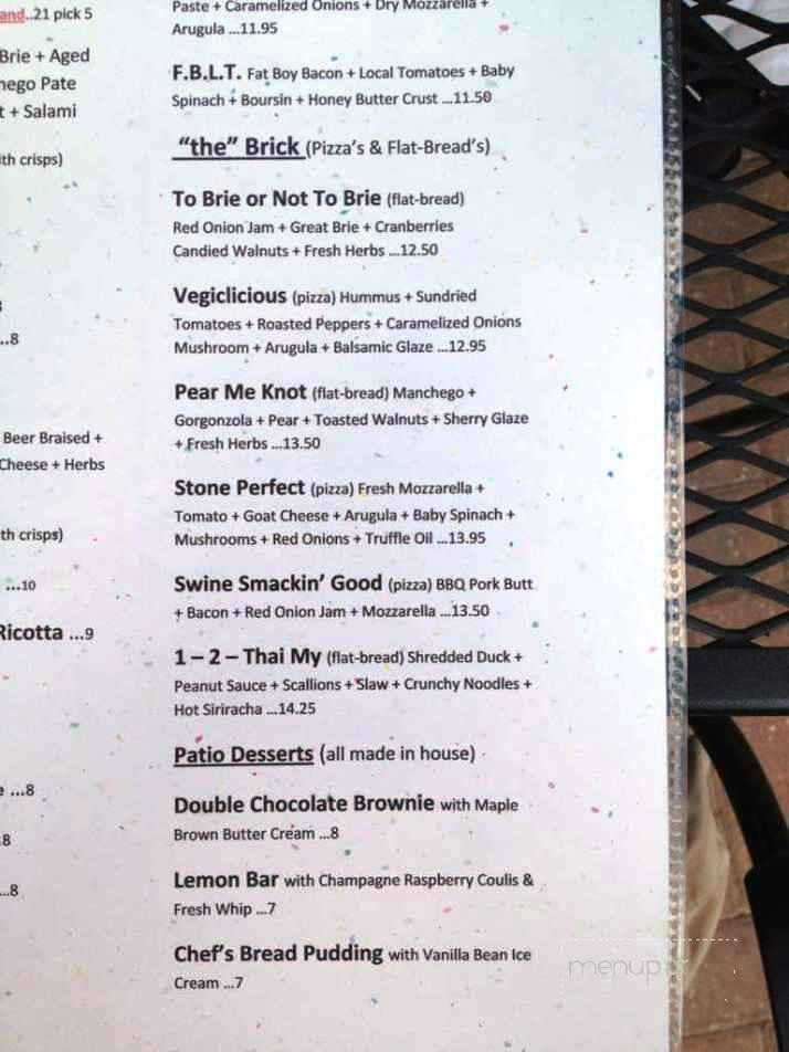 Patio 850 - Lakeland, FL menu_pic