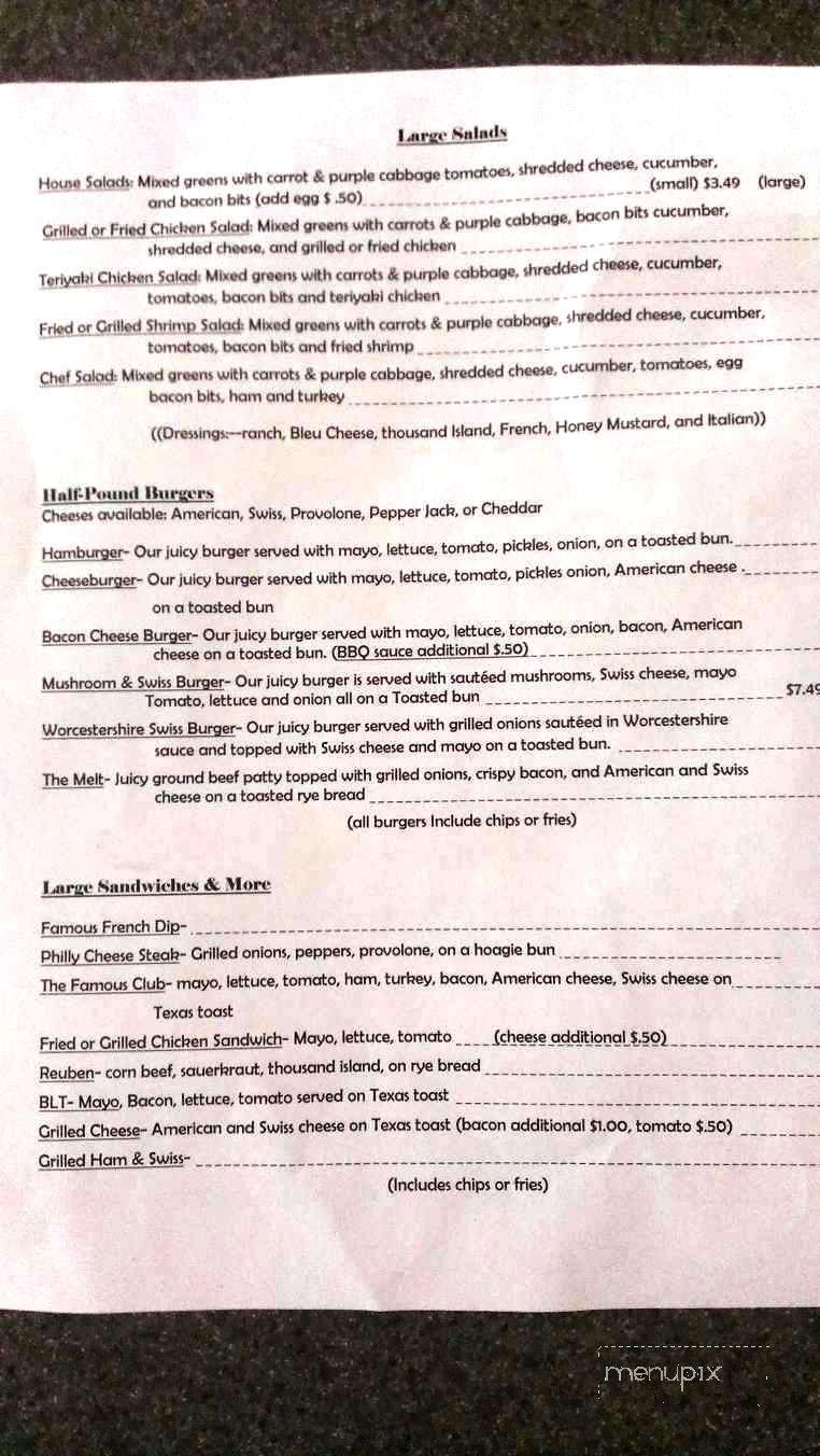 Booyah Wings and Cafe - North Charleston, SC menu_pic