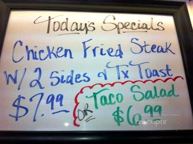 College Street Grill - Sherman, TX menu_pic