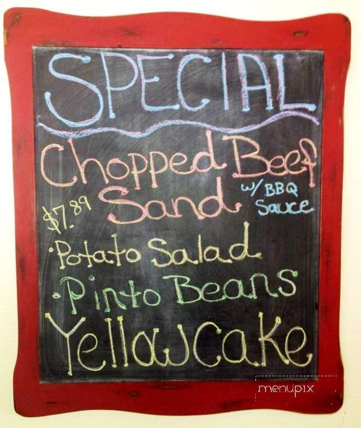 77 Diner - Lexington, TX menu_pic
