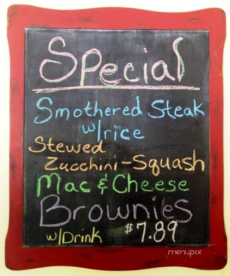 77 Diner - Lexington, TX menu_pic
