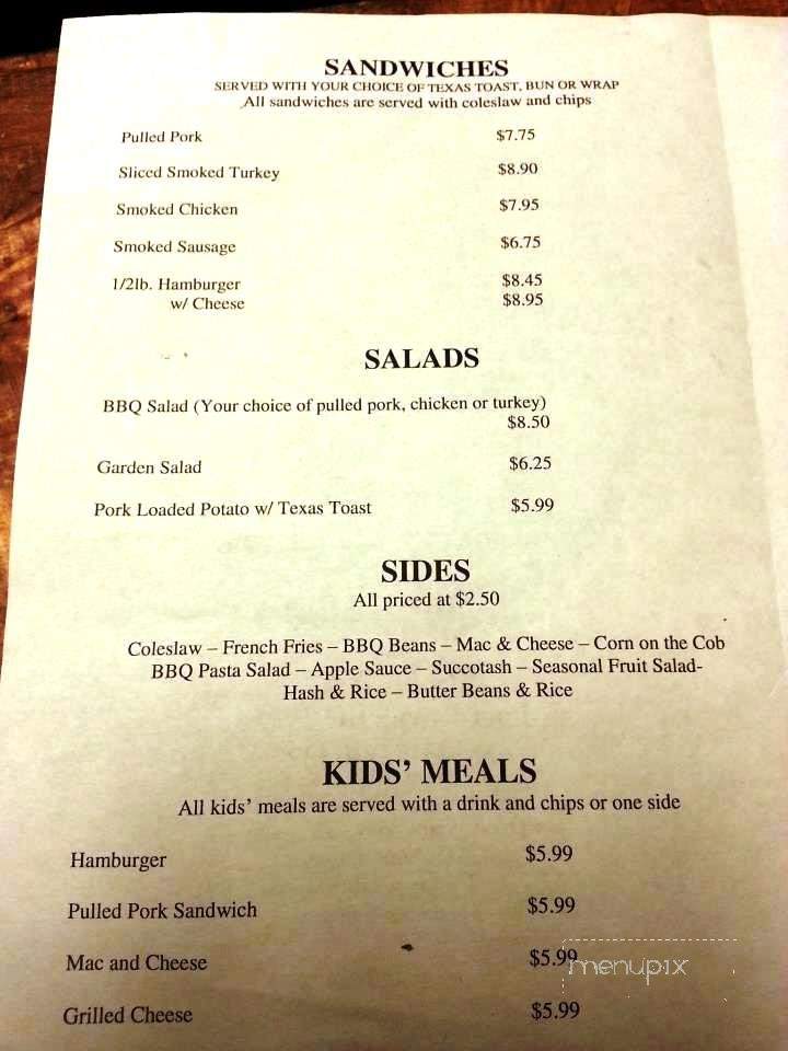Smokin Planks - Port Royal, SC menu_pic