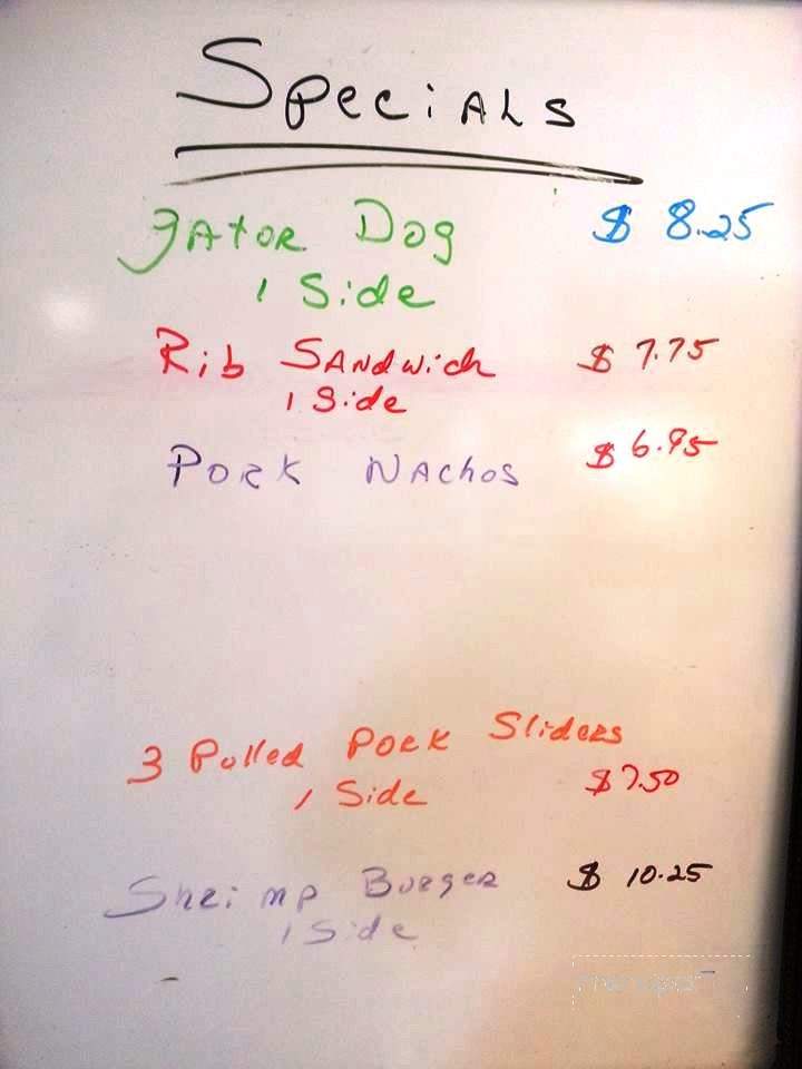 Smokin Planks - Port Royal, SC menu_pic