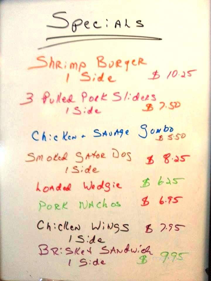 Smokin Planks - Port Royal, SC menu_pic