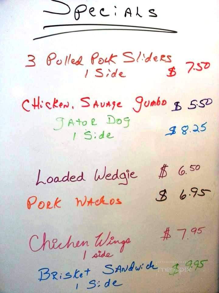 Smokin Planks - Port Royal, SC menu_pic
