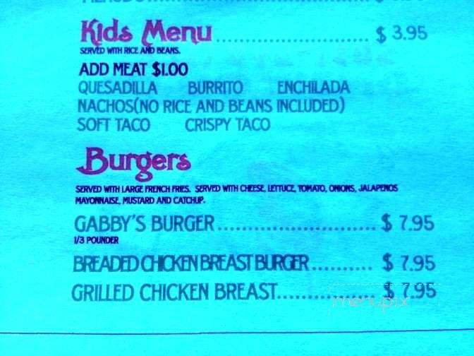 Salsa's Taco Bar - Scotts Valley, CA menu_pic
