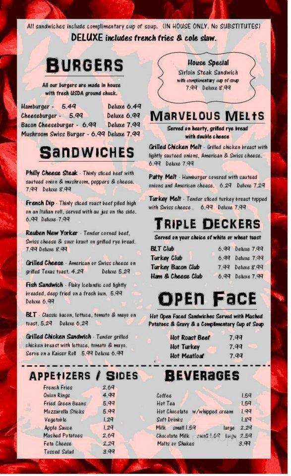 Judy's Restaurant - Bradenton, FL menu_pic
