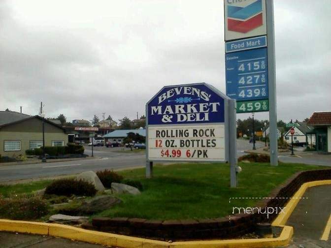 Bevens' Market Deli - Newport, OR menu_pic