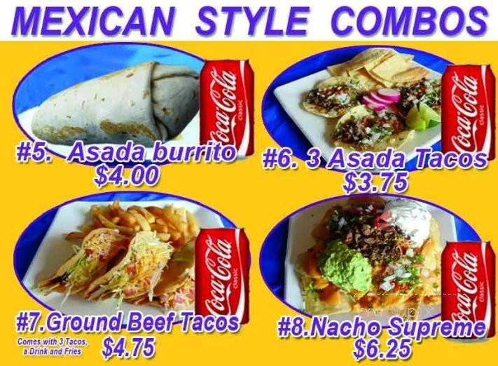S & M Burgers - Los Angeles, CA menu_pic