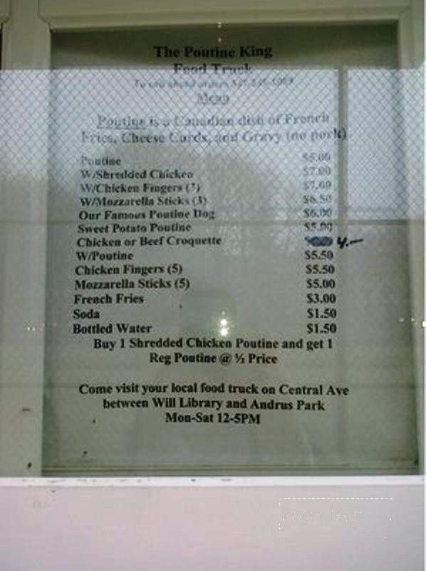 Poutine King - Yonkers, NY menu_pic