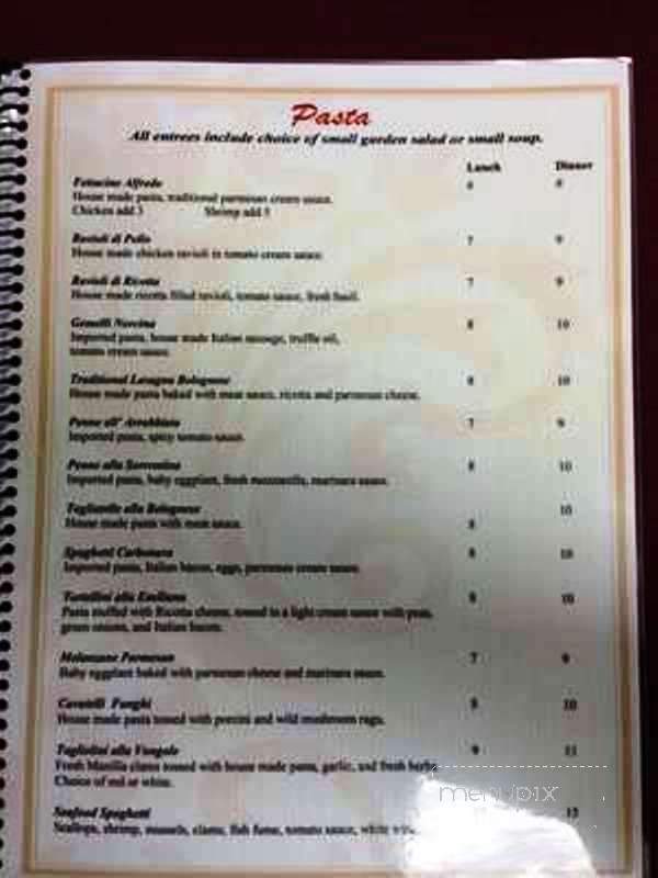 Magdaleno Italiano - Lincoln Park, MI menu_pic