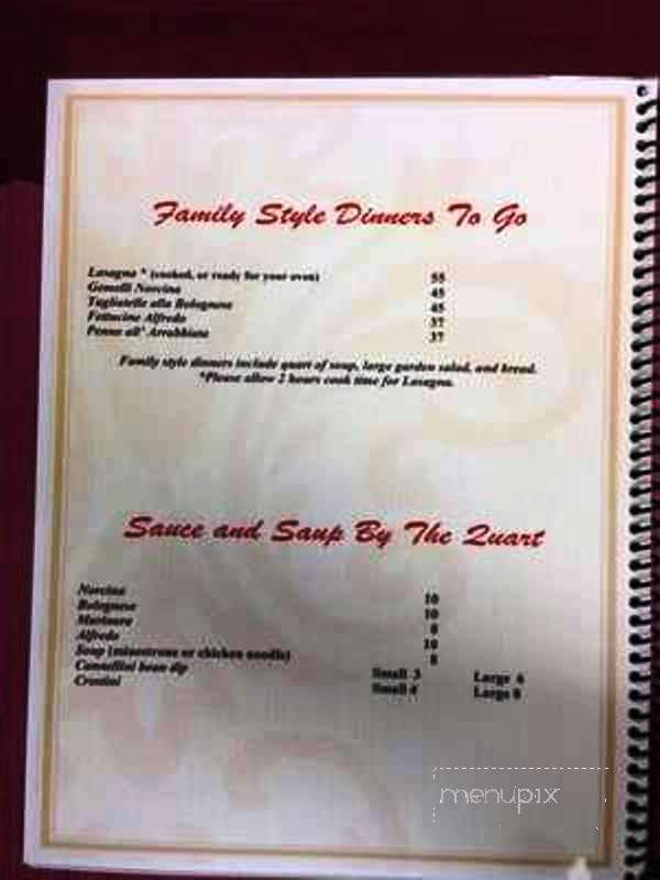 Magdaleno Italiano - Lincoln Park, MI menu_pic