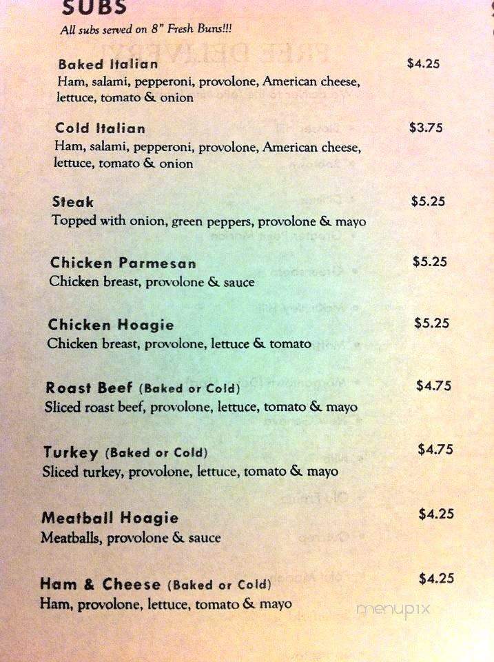 Connie's Pizza Pies - Point Marion, PA menu_pic