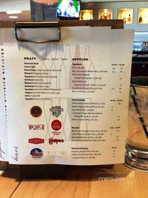 Vino Volo Ale House - Salt Lake City, UT menu_pic