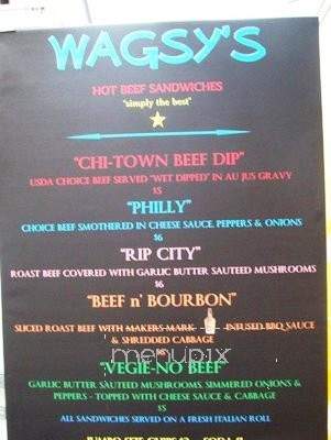Wagsy's Hot Beef Sandwiches - Portland, OR menu_pic