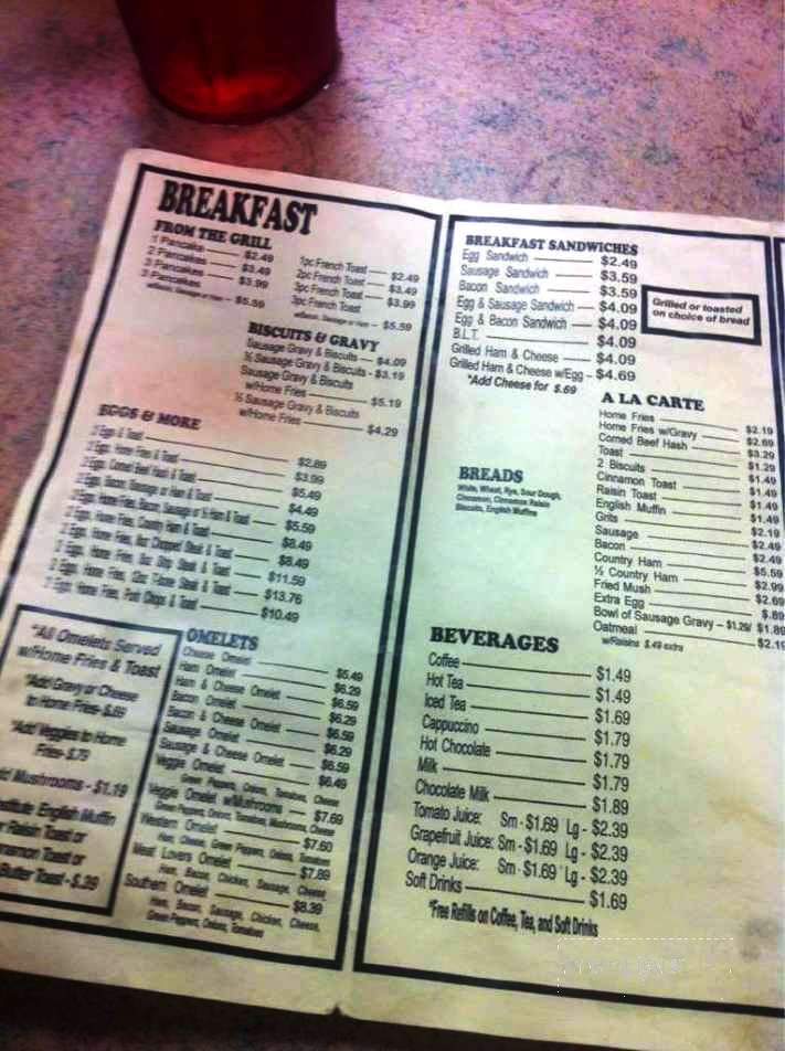 Hot Spot - Circleville, OH menu_pic