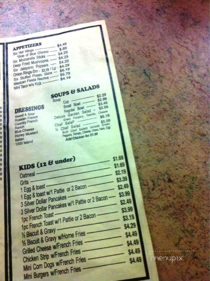 Hot Spot - Circleville, OH menu_pic